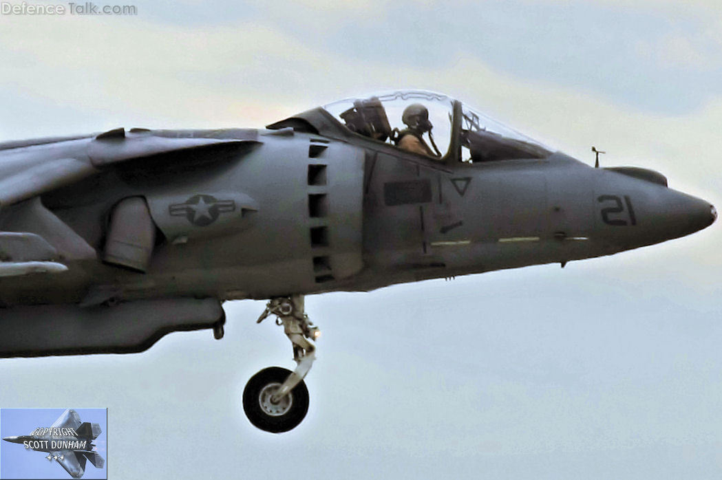 USMC AV-8B Harrier Attack Aircraft