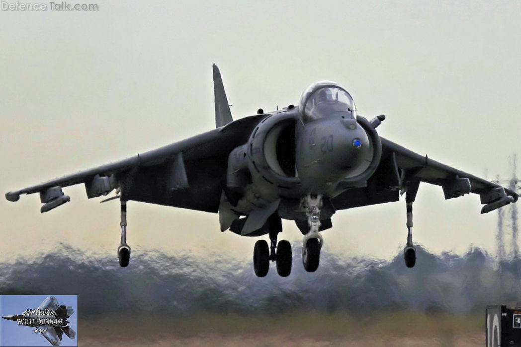 USMC AV-8B Harrier Attack Aircraft