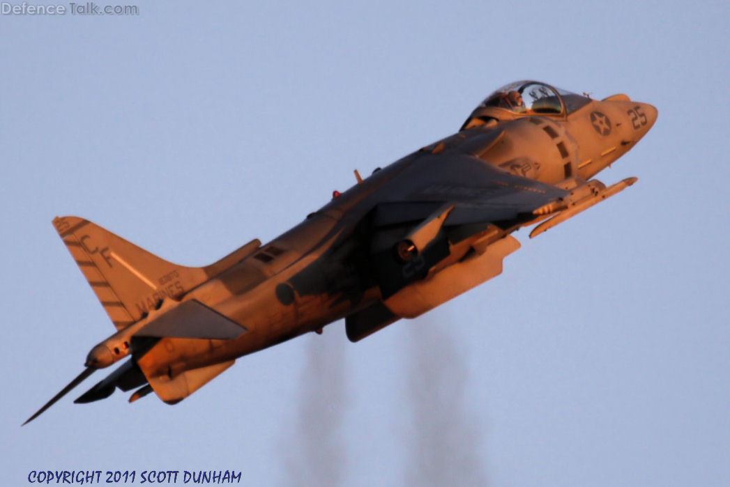 USMC AV-8B Harrier Attack Aircraft