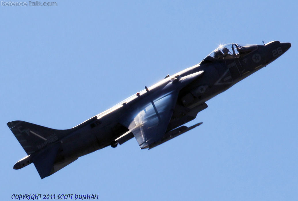 USMC AV-8B Harrier Attack Aircraft