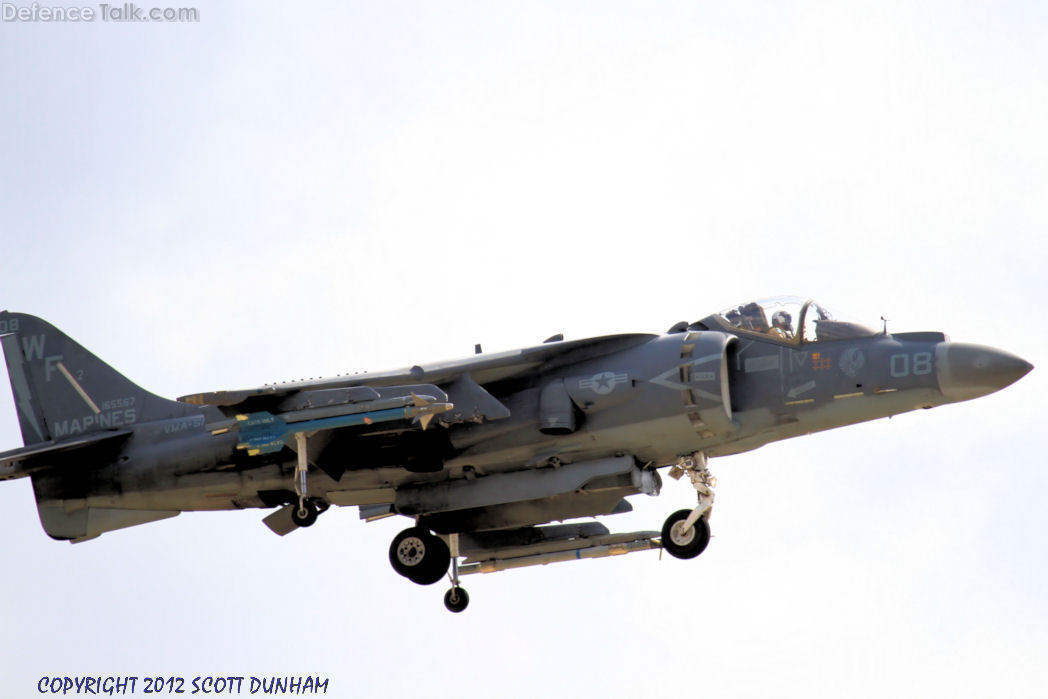 USMC AV-8B Harrier Attack Aircraft