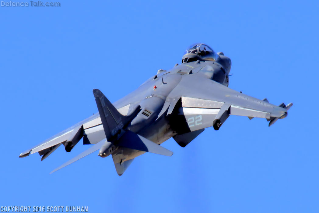 USMC AV-8B Harrier Attack Aircraft