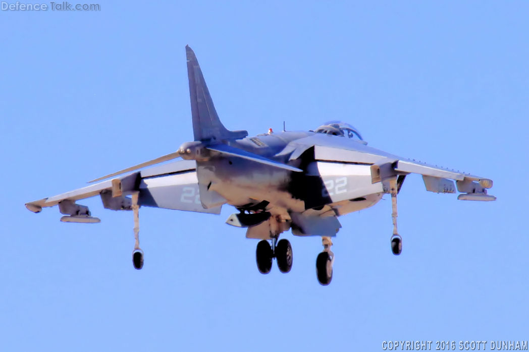 USMC AV-8B Harrier Attack Aircraft