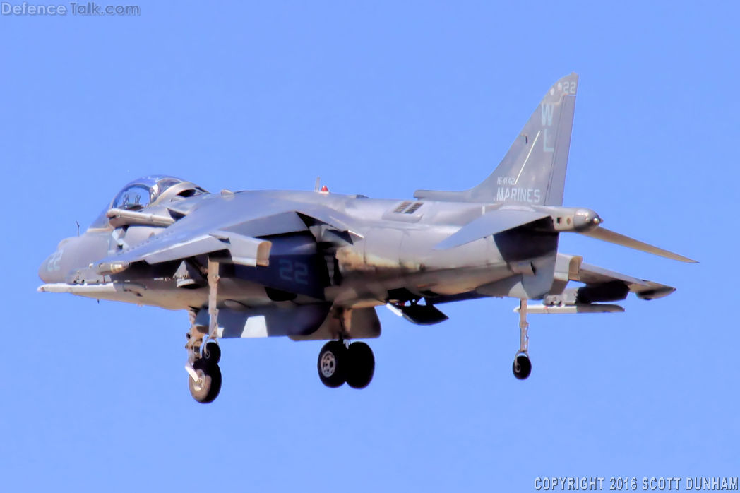 USMC AV-8B Harrier Attack Aircraft