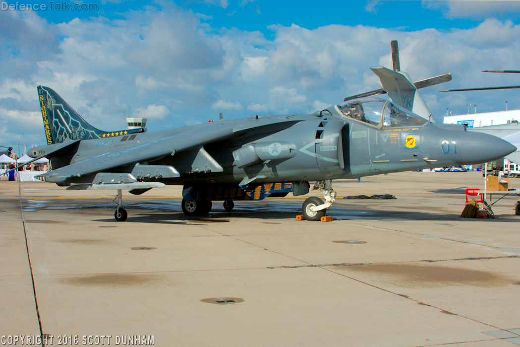 USMC AV-8B Harrier Attack Aircraft