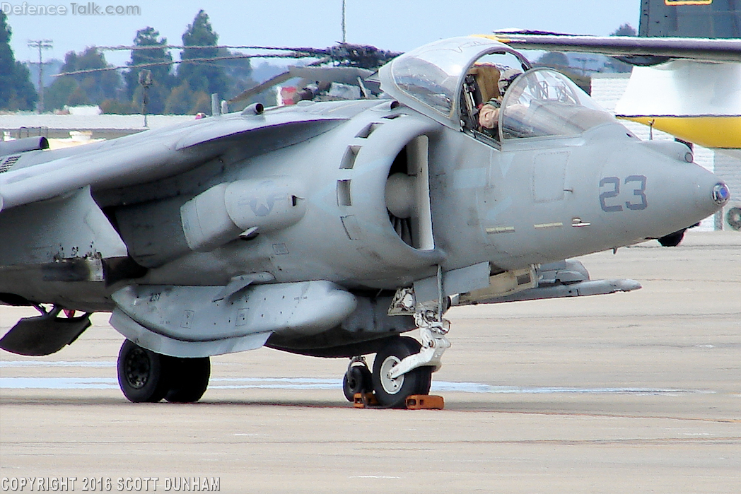 USMC AV-8B Harrier Attack Aircraft