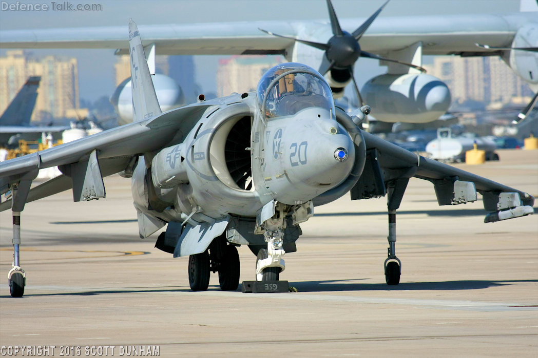 USMC AV-8B Harrier Attack Aircraft