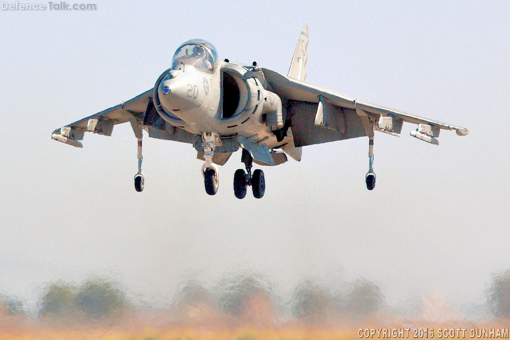 USMC AV-8B Harrier Attack Aircraft