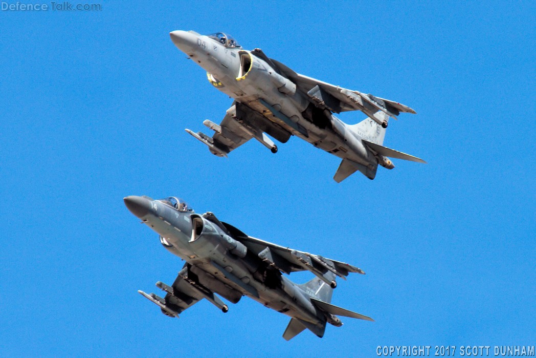 USMC AV-8B Harrier Attack Aircraft