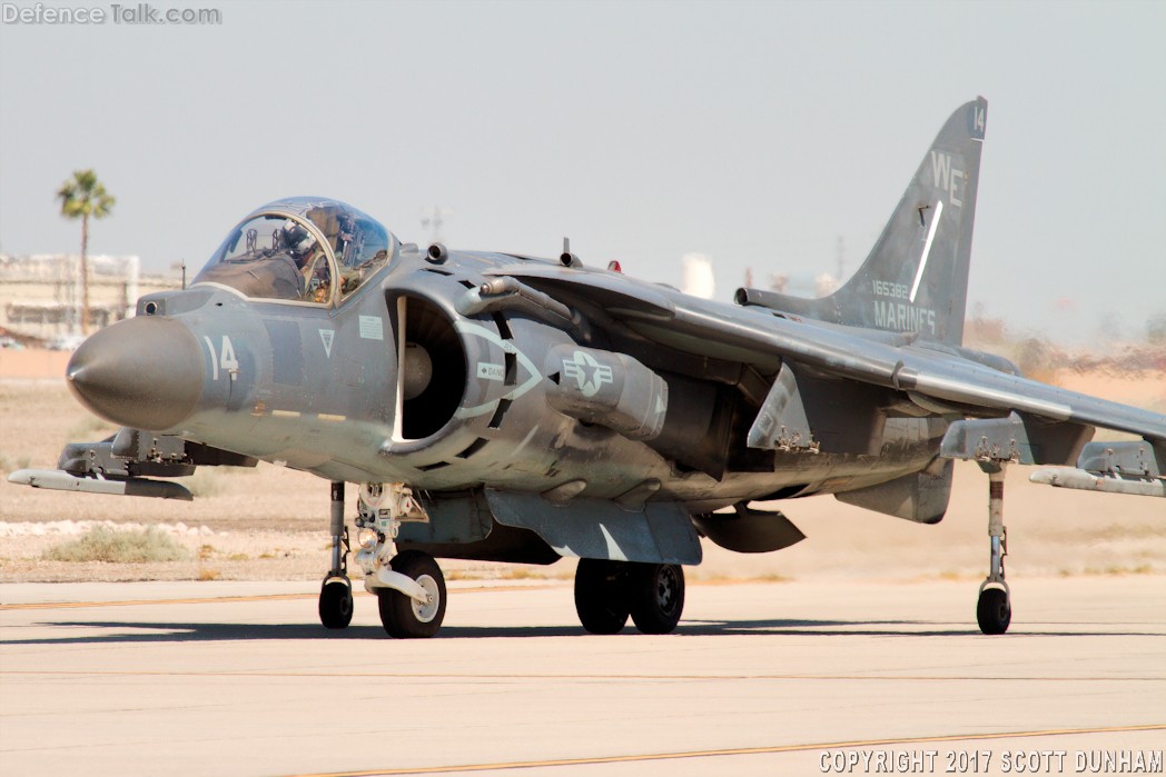 USMC AV-8B Harrier Attack Aircraft