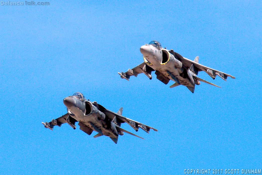 USMC AV-8B Harrier Attack Aircraft