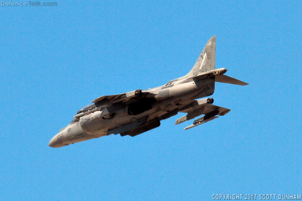 USMC AV-8B Harrier Attack Aircraft