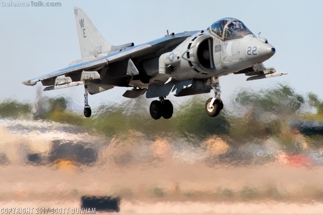 USMC AV-8B Harrier Attack Aircraft