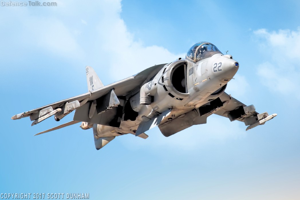 USMC AV-8B Harrier Attack Aircraft