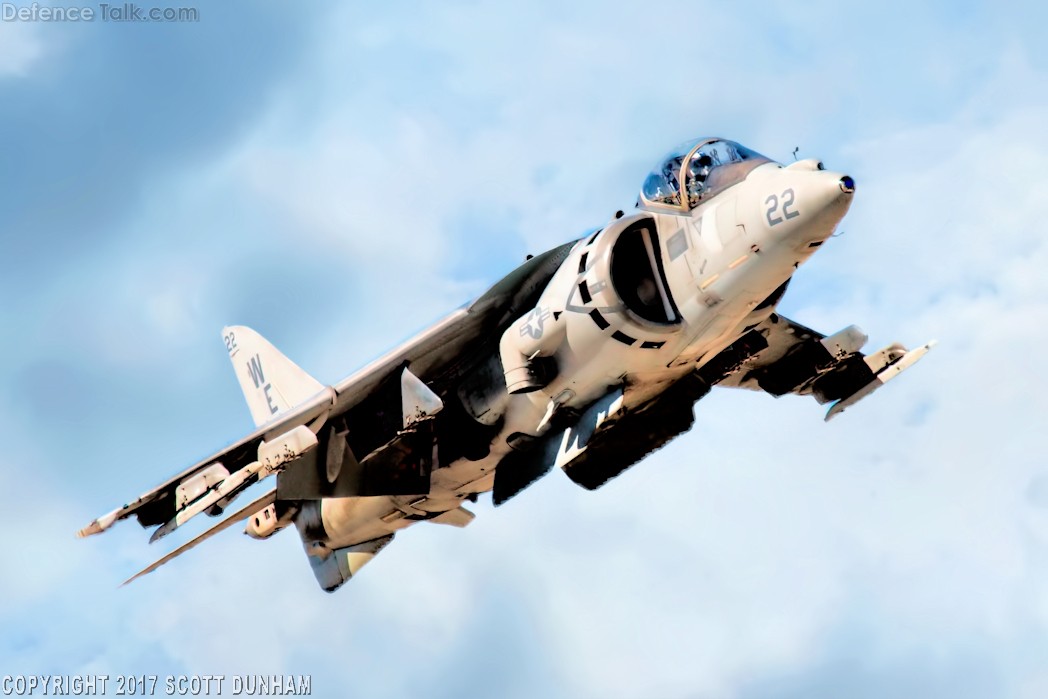 USMC AV-8B Harrier Attack Aircraft