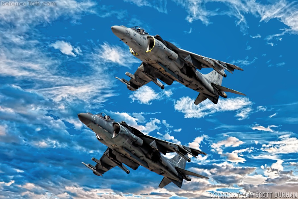 USMC AV-8B Harrier Attack Aircraft