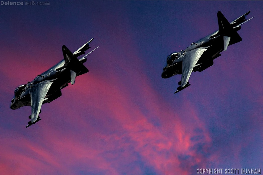 USMC AV-8B Harrier Attack Aircraft