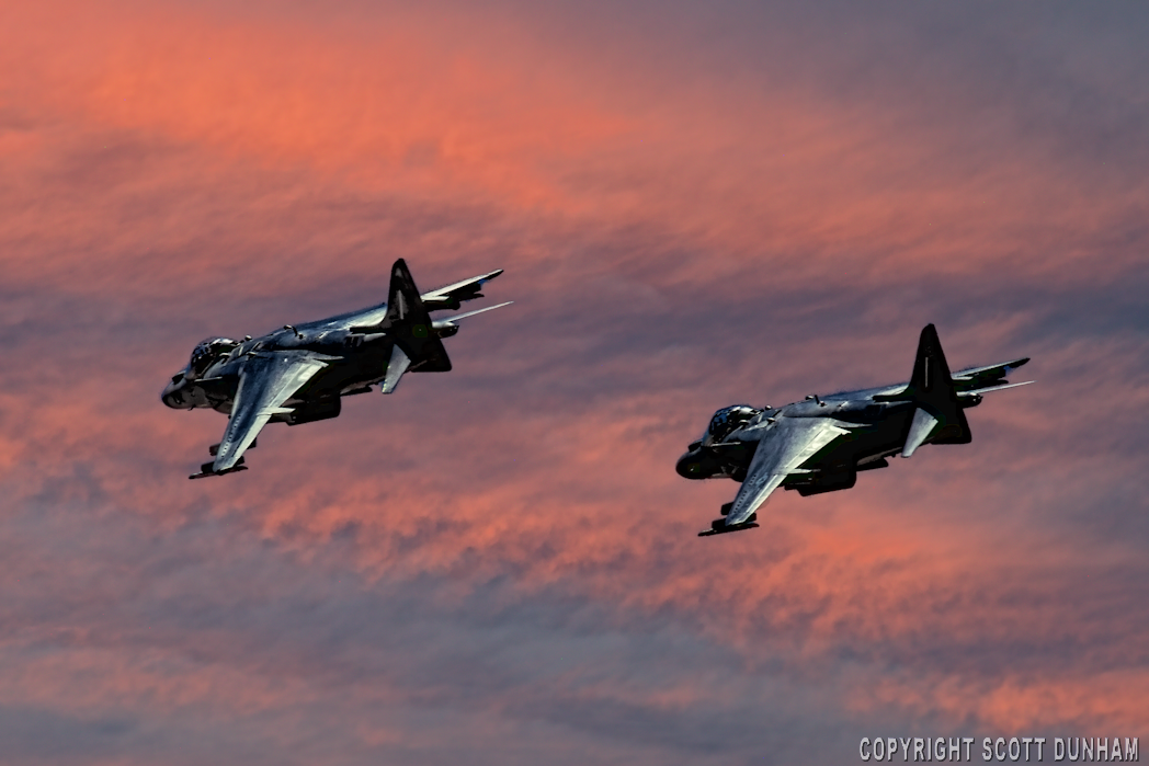 USMC AV-8B Harrier Attack Aircraft