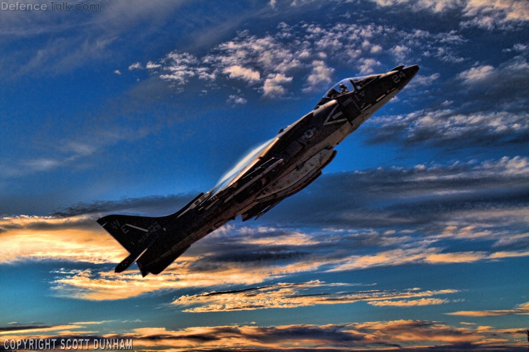 USMC AV-8B Harrier Attack Aircraft