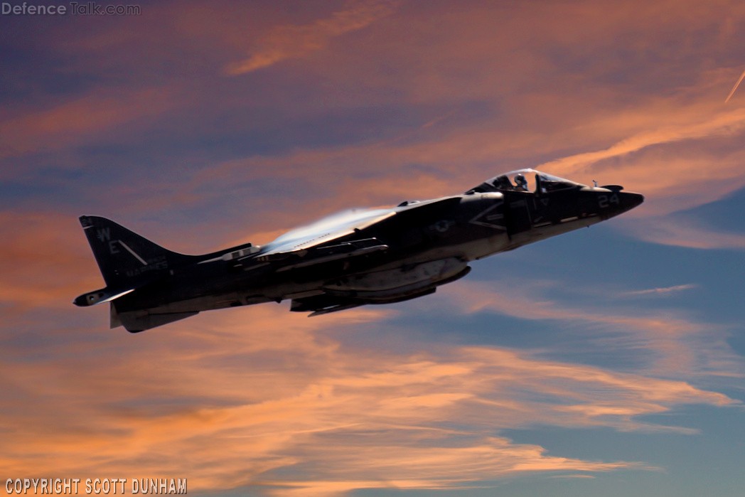 USMC AV-8B Harrier Attack Aircraft