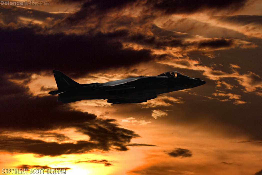 USMC AV-8B Harrier Attack Aircraft