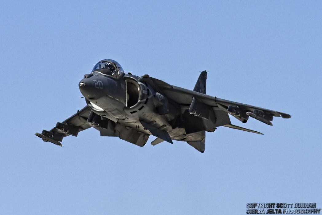 USMC AV-8B Harrier Attack Aircraft