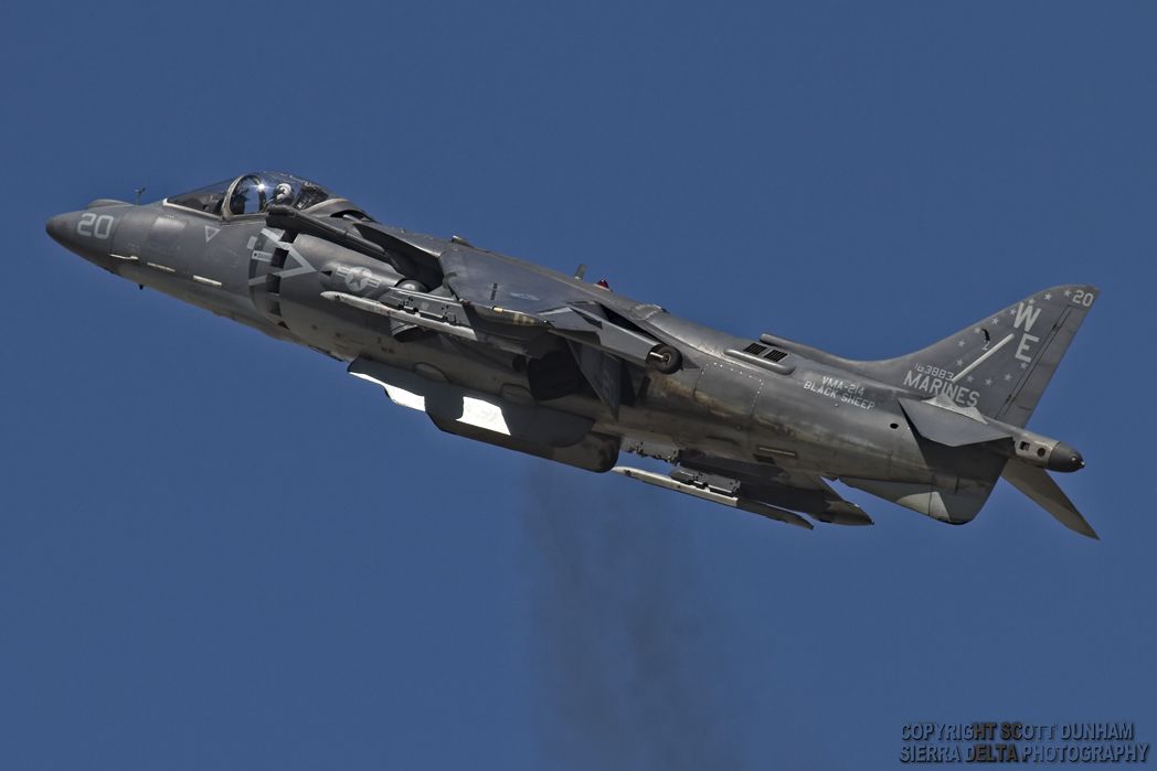 USMC AV-8B Harrier Attack Aircraft