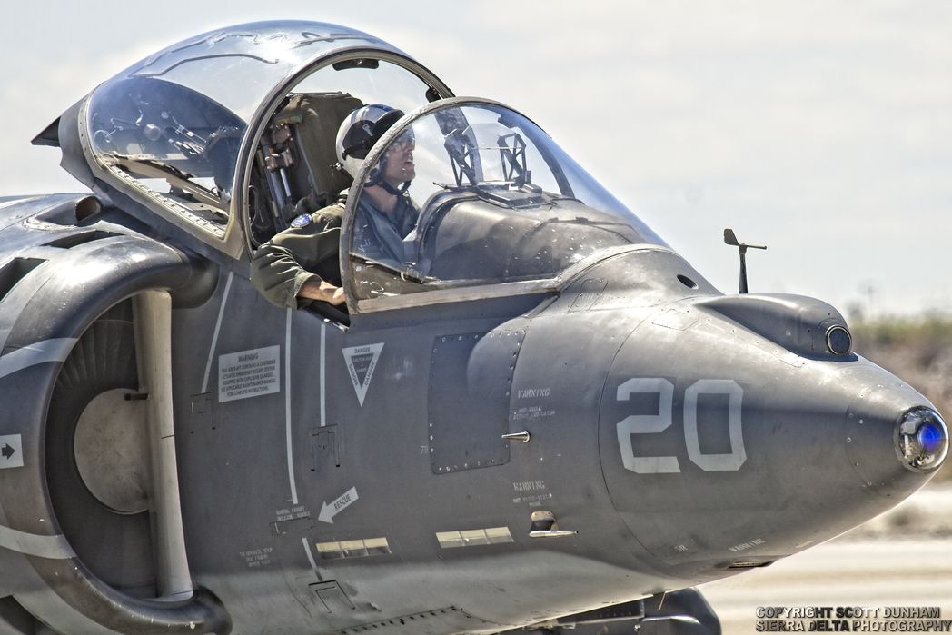 USMC AV-8B Harrier Attack Aircraft