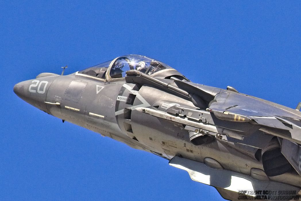 USMC AV-8B Harrier Attack Aircraft