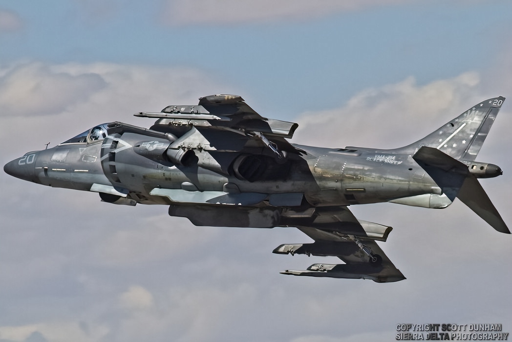 USMC AV-8B Harrier Attack Aircraft