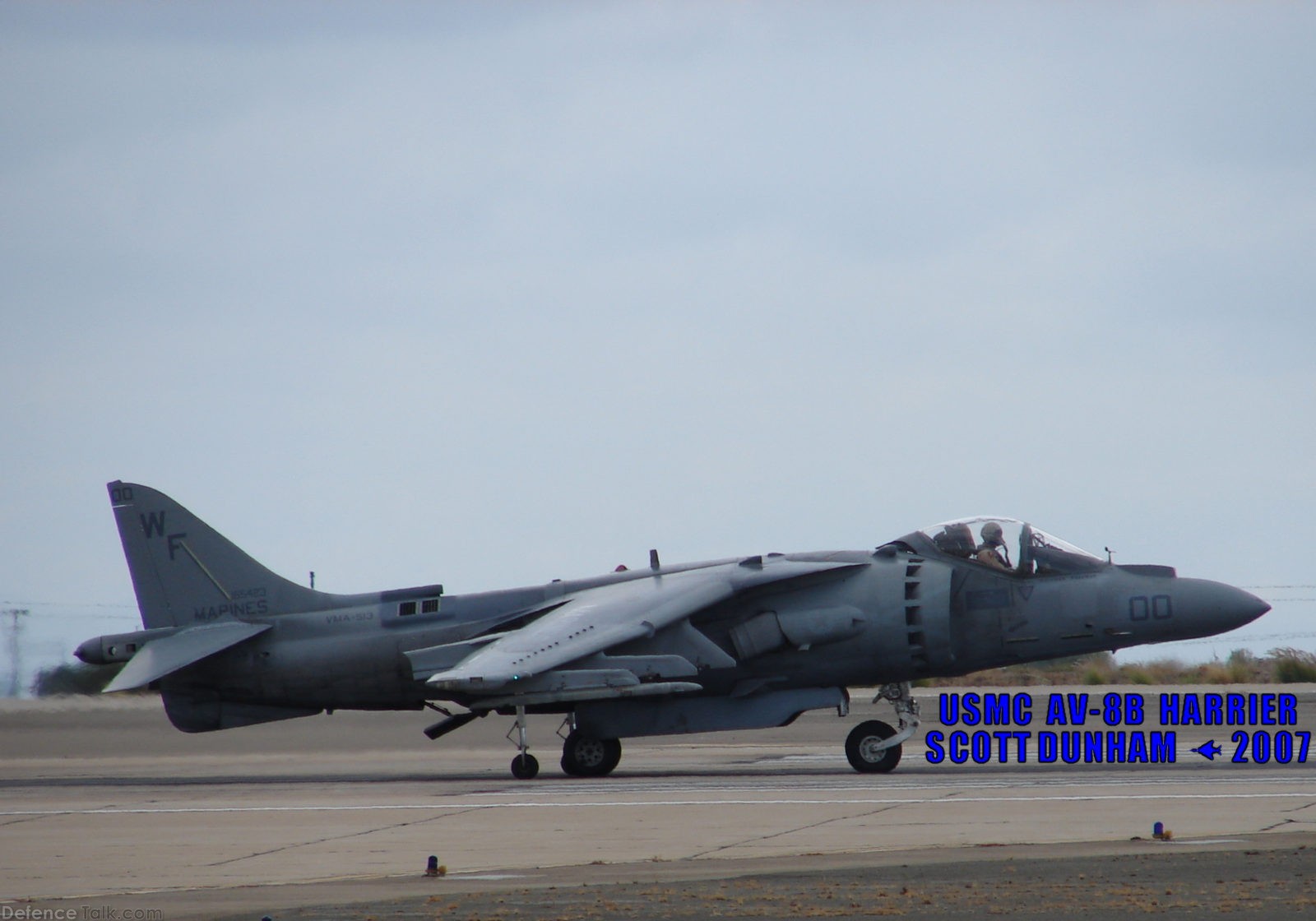 USMC AV-8B Harrier Close Air Support Aircraft