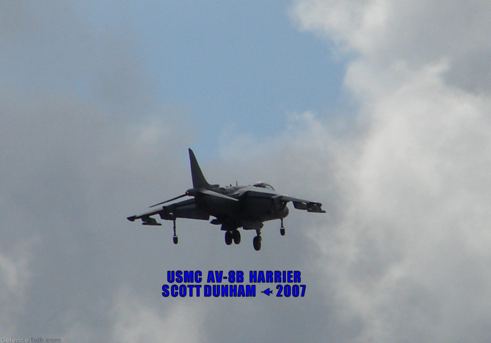 USMC AV-8B Harrier Close Air Support Aircraft