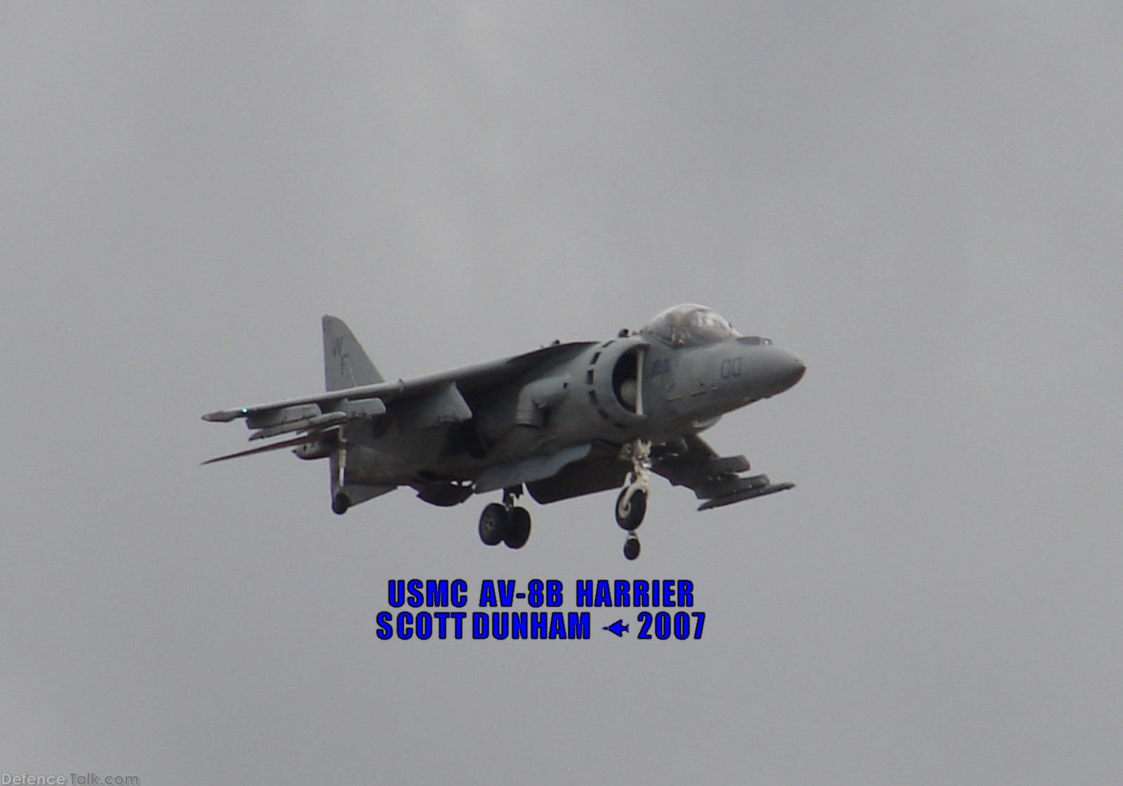 USMC AV-8B Harrier Close Air Support Aircraft