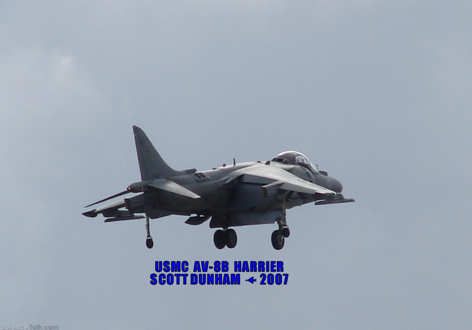 USMC AV-8B Harrier Close Air Support Aircraft