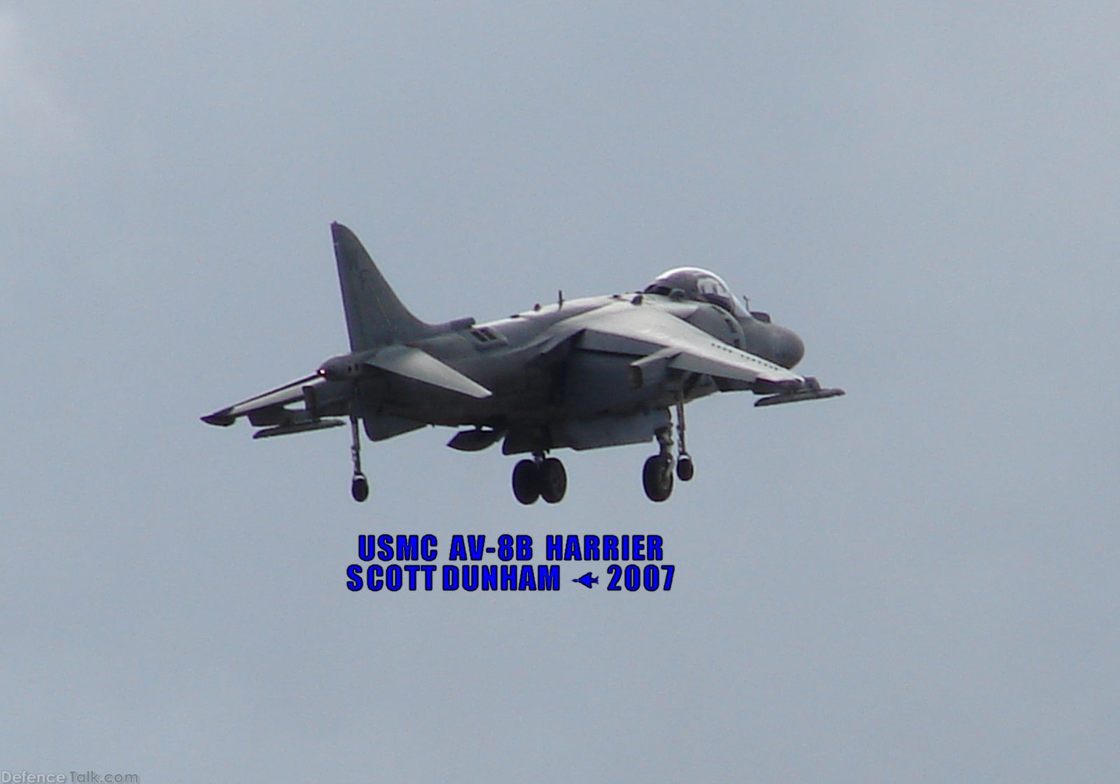 USMC AV-8B Harrier Close Air Support Aircraft