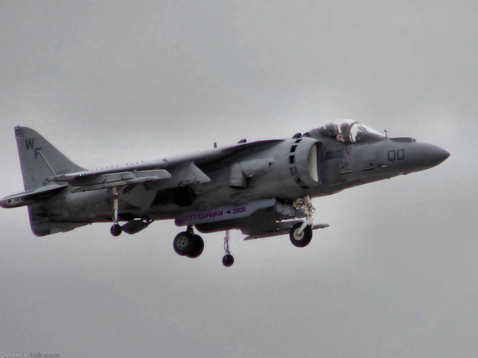 USMC AV-8B Harrier Close Air Support Aircraft