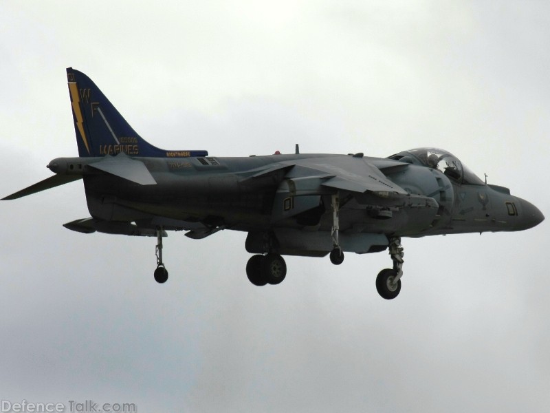 USMC AV-8B Harrier Close Air Support Aircraft