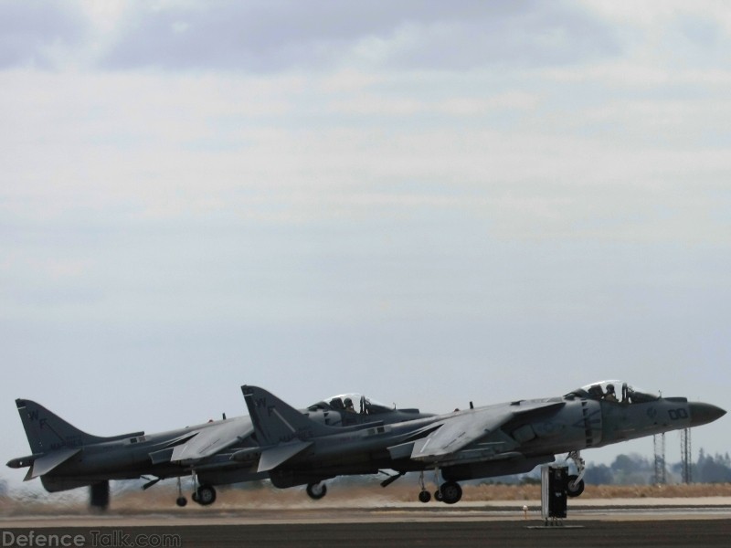 USMC AV-8B Harrier Close Air Support Aircraft