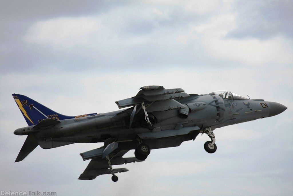 USMC AV-8B Harrier Close Air Support Aircraft