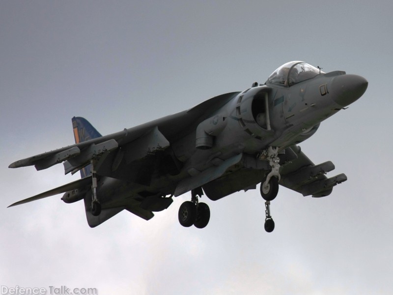 USMC AV-8B Harrier Close Air Support Aircraft