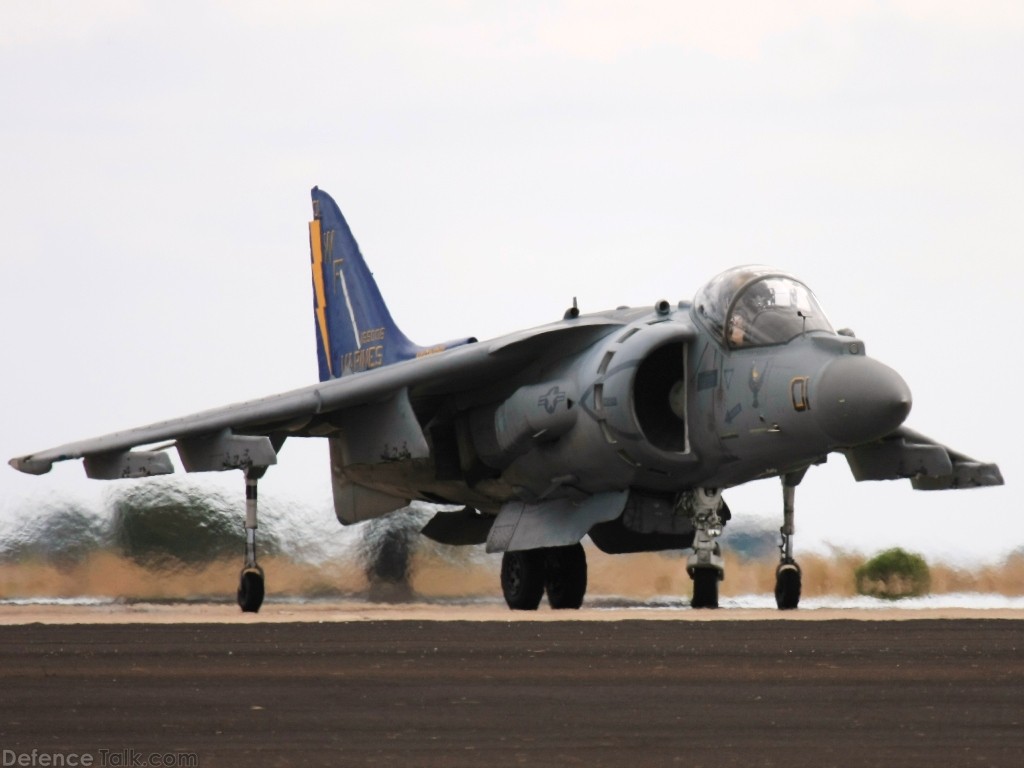 USMC AV-8B Harrier Close Air Support Aircraft