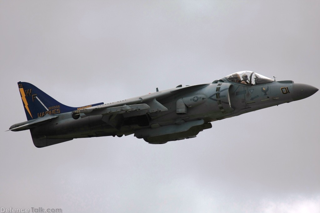 USMC AV-8B Harrier Close Air Support Aircraft