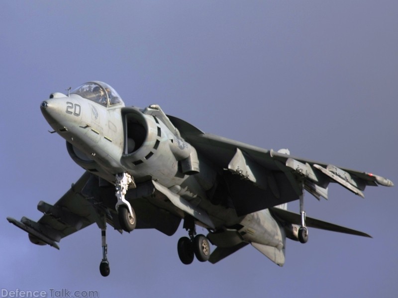 USMC AV-8B Harrier Close Air Support Aircraft