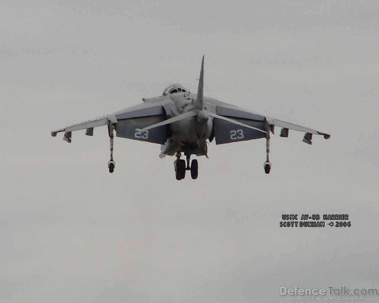 USMC AV-8B Harrier Close Air Support