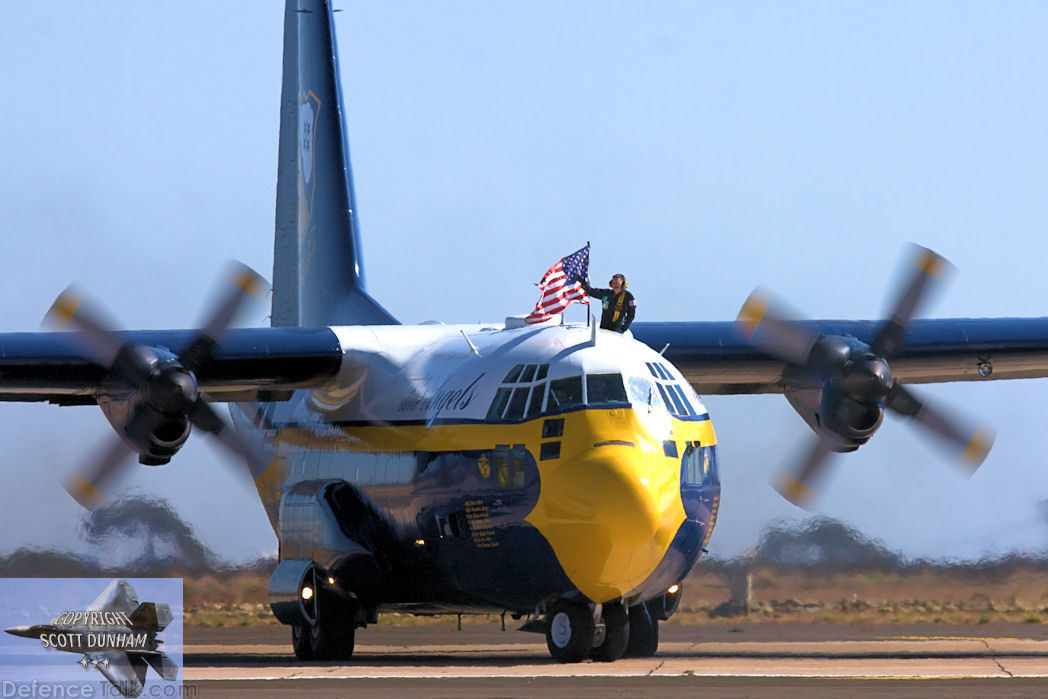 USMC C-130T Hercules Transport - Fat Albert