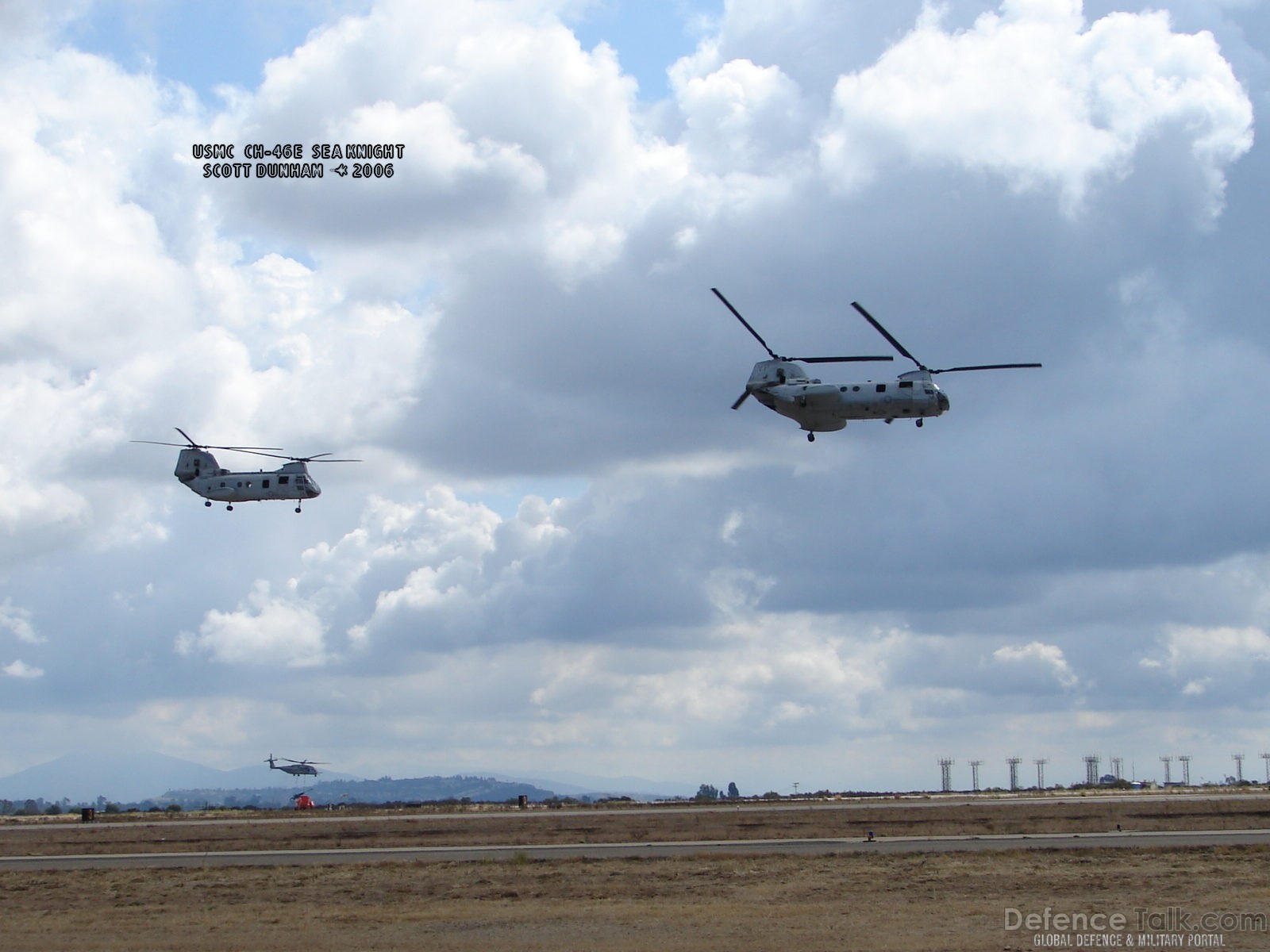 USMC CH-46 Sea Knight & CH-53 Super Stallion