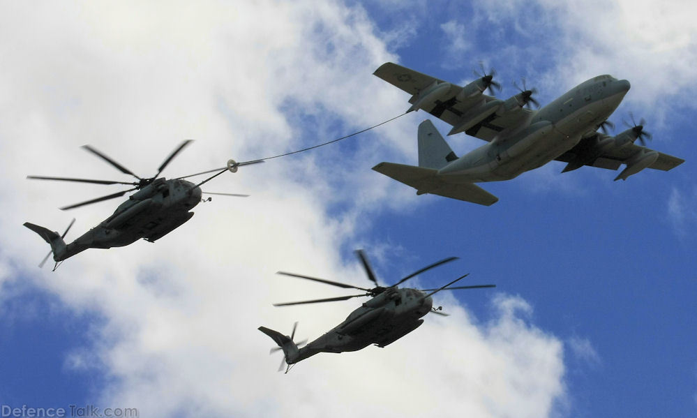 USMC CH-53 Refueling - MAGTF