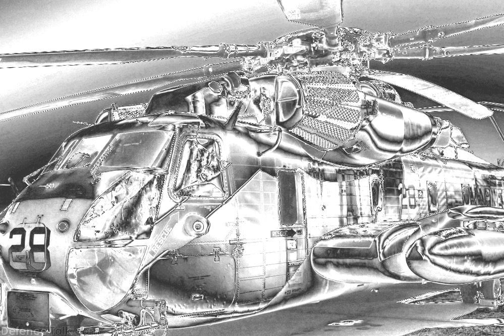 USMC CH-53 Super Stallion Helicopter