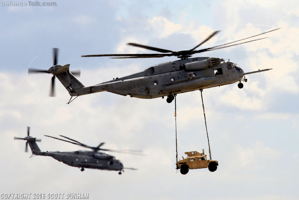 USMC CH-53E Super Stallion Helicopter