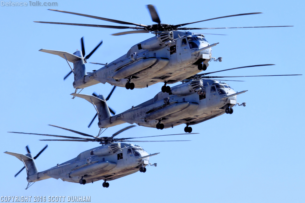 USMC CH-53E Super Stallion Helicopter